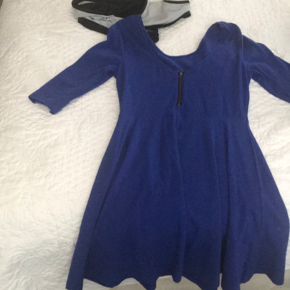 Bright blue adorable express dress!